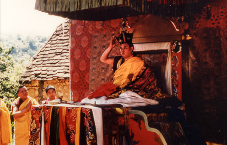 16th Karmapa in the Black Crown