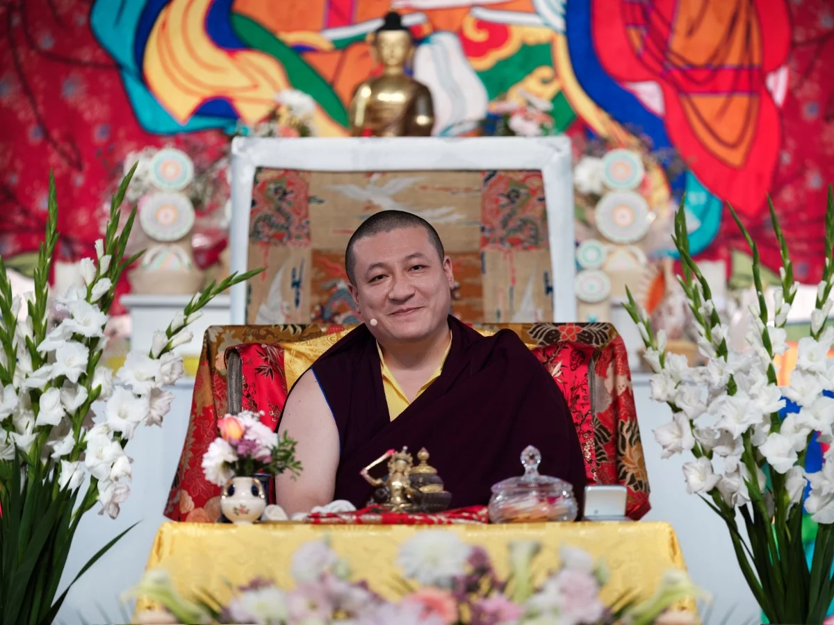 Karmapa à Dhagpo Kagyu Ling
