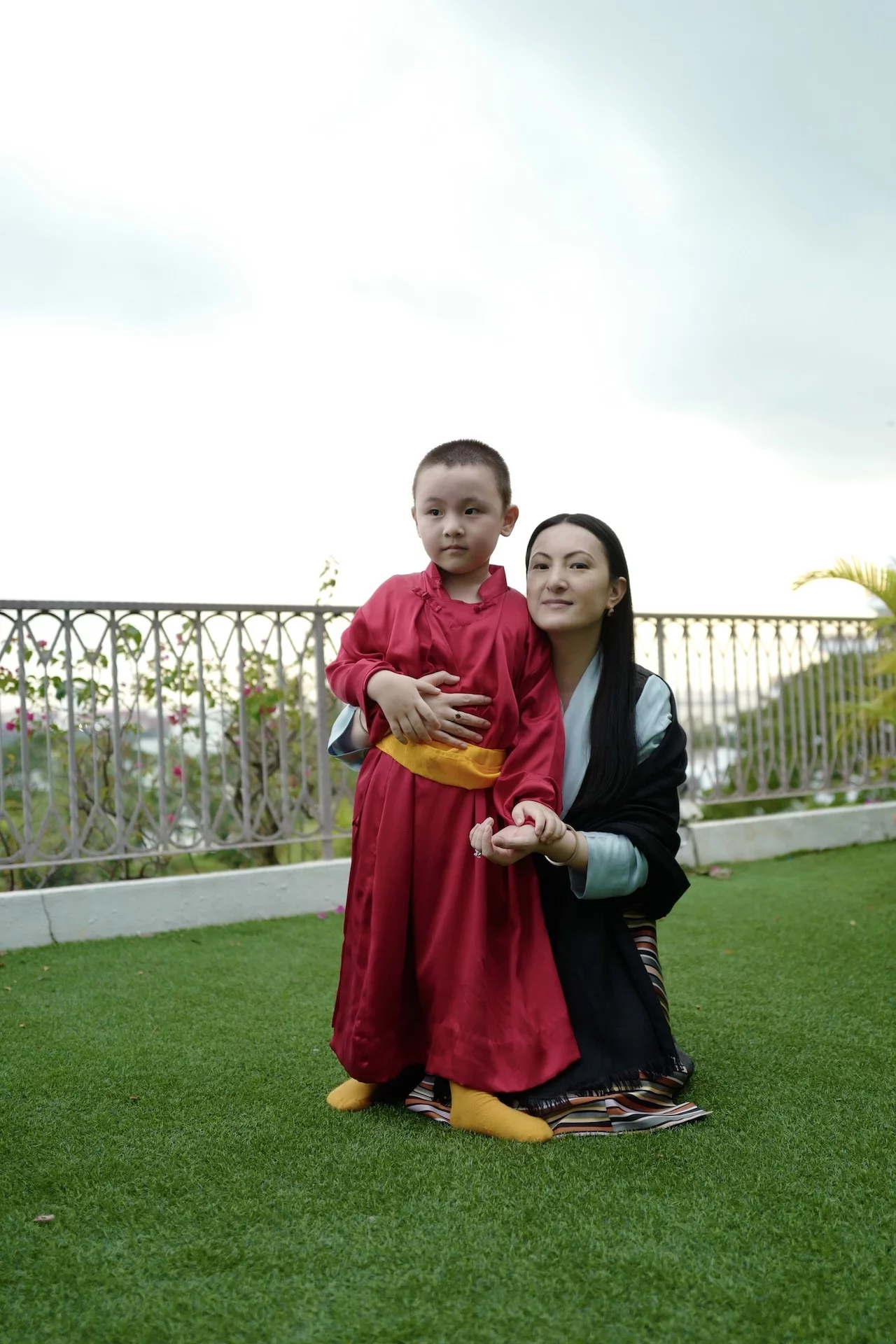Thugseyla et Sangyumla. Photo avec l'aimable autorisation de Karmapa.