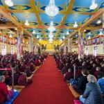 Transmisión de <i>Gyachen Kadzo, el Tesoro de las Vastas Enseñanzas</i> en Sharminub, Nepal