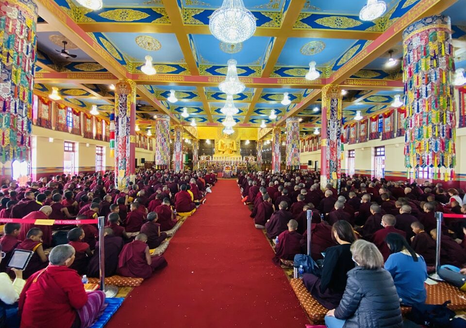Transmission of the Gyachen Kadzö, The Treasury of Vast Teachings at Sharminub, Nepal