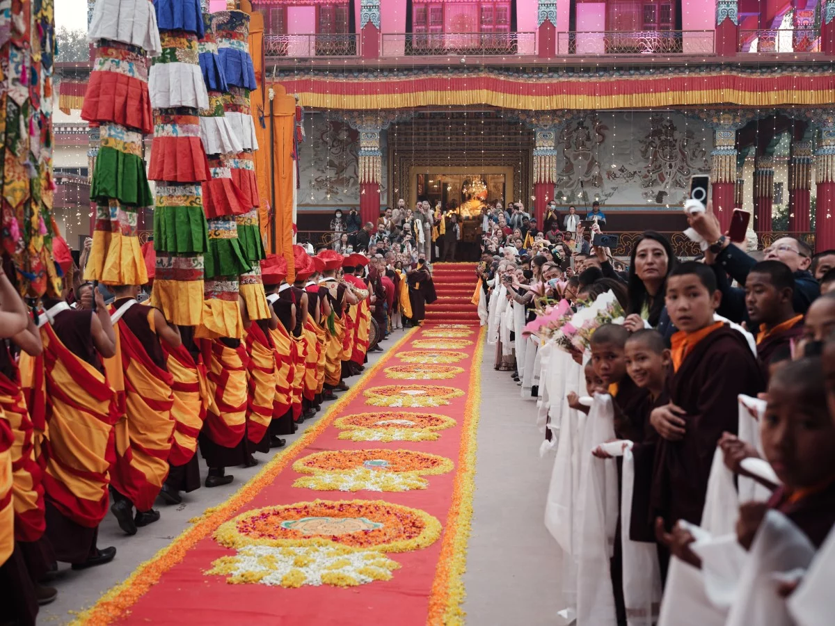 Les Kagyü Mönlams 2023 : arrivée de Karmapa et premier jour